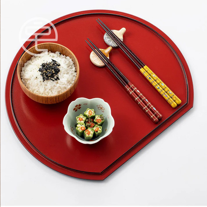 仪式感满满。日本制原装进口半月托盘半圆茶盘一人食两面可用家用,餐饮具,餐用托盘,淘宝优惠券,粉丝福利购,淘宝优惠卷