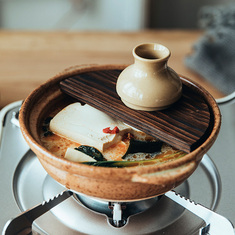 日本安乐窑土锅豆腐锅