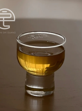 柳宗理获奖。日本制东洋佐佐木玻璃茶杯小杯品茗杯功夫茶杯清酒杯