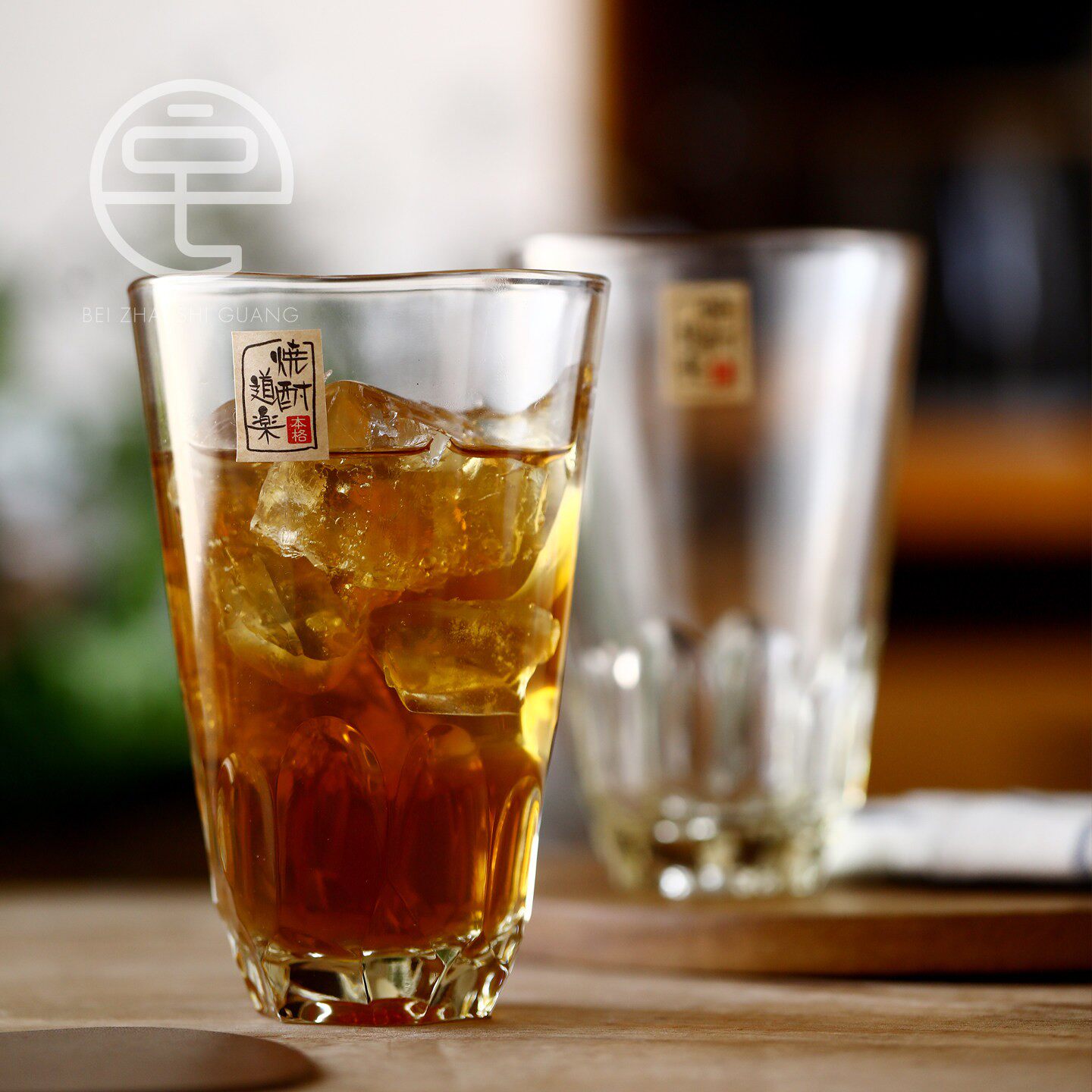 日本原装进口透明玻璃杯酒杯高颜值啤酒威士忌洋酒杯烧酒饮料杯