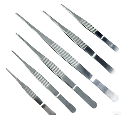 12.5cm钢镊子 不锈钢镊子圆头带齿 敷料镊子 医用长镊子|ruв категории открытый/альпинизм/в поход/Поездки товаров, мыть чистой/уход, мою сумку/косметичку - от Buy2taobao.com для оказания профессиональной услуги покупки агента Taobao