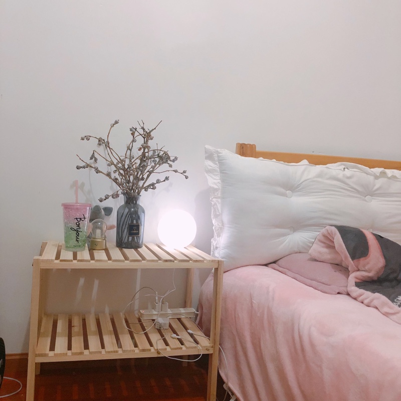 床头架置物架收纳架简易木架层架花架