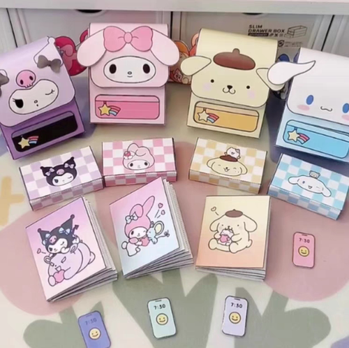 自制手工玩具迷你书包diy材料包/美乐蒂库洛米大耳狗双肩背包