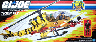 特种部队 GIJOE 老版 兵人 载具 1988年 老虎队飞虎战机 1:18