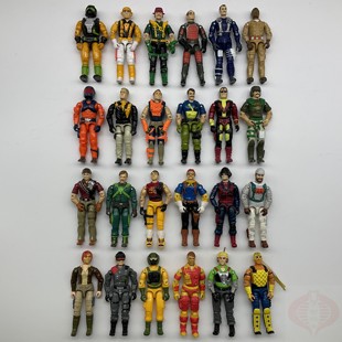25.12.21 特种部队GIJOE 老版 散人 兵人 皮筋人 霹雳人 特价2