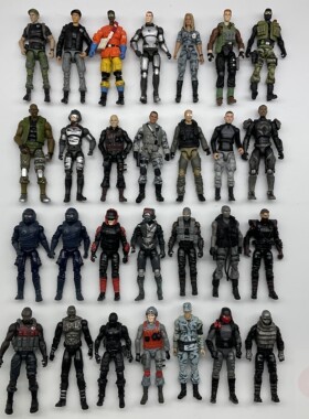 25.11.14 特种部队GIJOE ROC 电影2 DIY素体 兵人 散人 特价 1:18