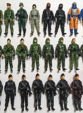 21.12.10 特种部队 GIJOE 英国版 国际版 散人 五关节 非皮筋