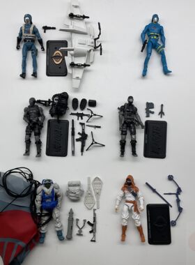 26.6.26 特种部队GIJOE 25周年 指挥官 面具人 雪地蛇 白幽灵