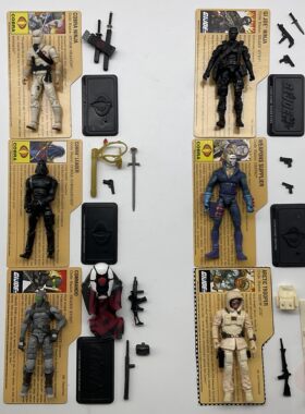26.6.26 特种部队GIJOE 25周年 白幽灵 面具人指挥官迪斯特罗雪人