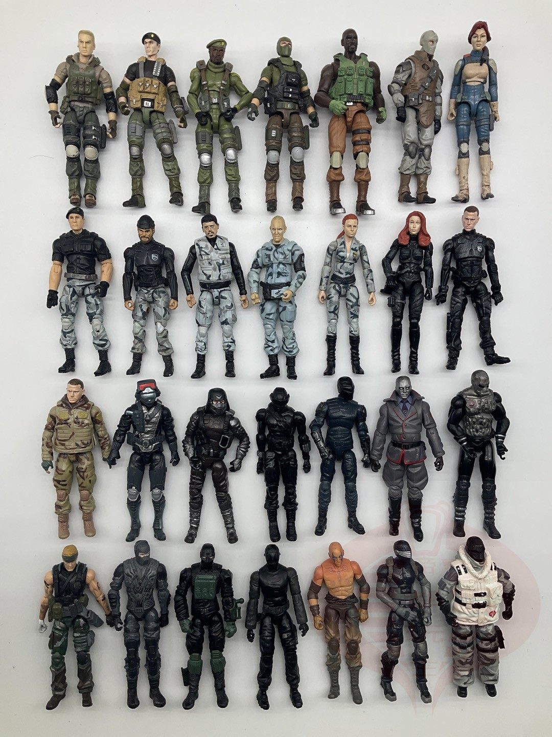 1.3 新版 25周年 diy 素体 兵人 散人 3.75 gijoe 特种部队2