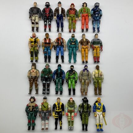 26.4.19 特种部队GIJOE 老版 散人 兵人 皮筋人 霹雳人 特价2