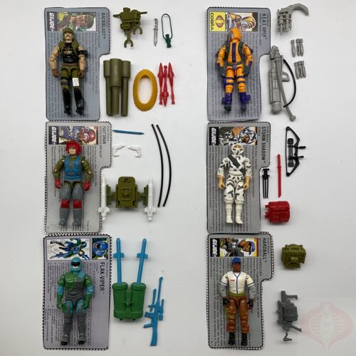 26.7.7 特种部队GIJOE 老版 回火热力蛇素描白幽灵响尾蛇硬式棒球