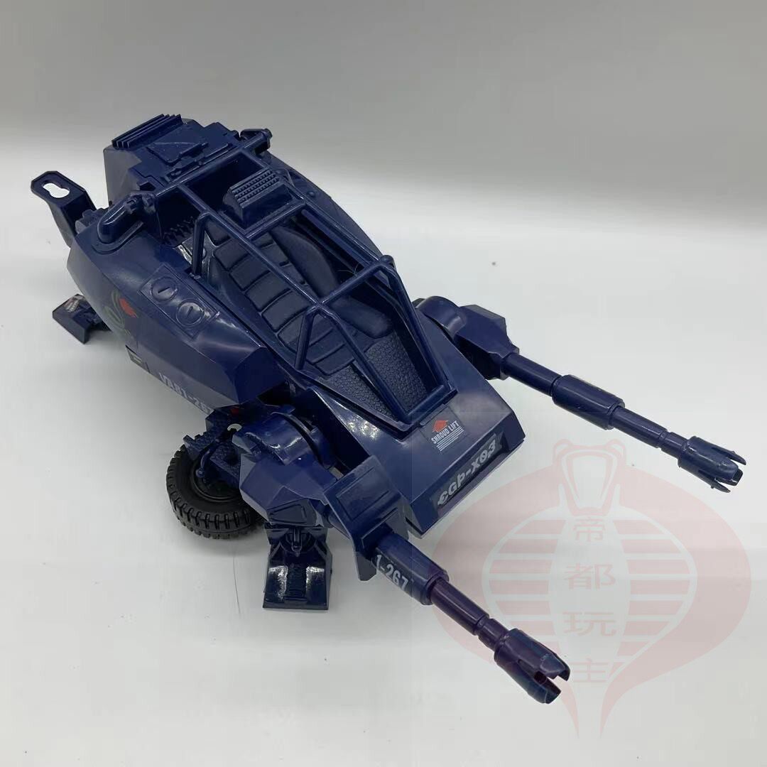 16 特种部队 gijoe 老版 载具 asp防空机炮  1:18