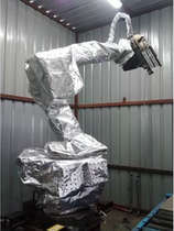Industrial manipulator protective clothing robot protective clothing fixture protective cover high temperature resistant flame retardant dust protection