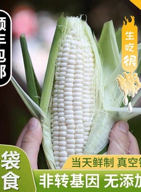 新鲜爆浆微玉18度甜冰糖生吃农产品现摘牛奶水果玉米即食非转基因