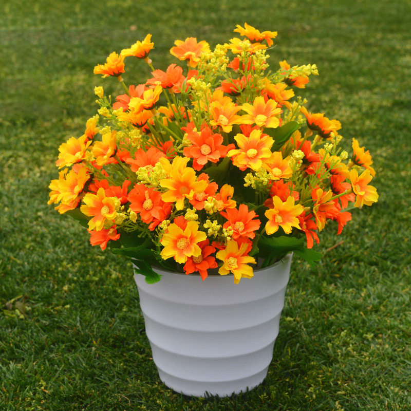 Artificial Flower Silk flower Plastic Artificial flower Flower art suit a living room Home Furnishing decorate Botany table Small potted a decorationin the Home accessories , Vase/Flower/Artificial flowers/Imitation jewelry , Artificial flowers/Artificial flower  category - from Buy2taobao.com to provide professional Taobao agent buy service