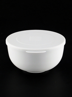 【静思书轩】环保碗大号白色学生上班族简约便携餐具饭汤碗530ml