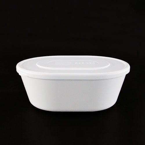 环保餐盒大号白色或透明奶瓶