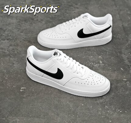 NikeCourtvisionLow 低帮耐磨板鞋白黑小白鞋CD5463-101#送礼推荐
