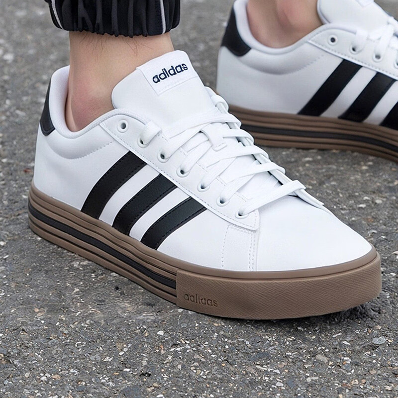 Adidas/阿迪达斯男鞋 26夏秋季新款DAILY经典三条纹百搭休闲板鞋