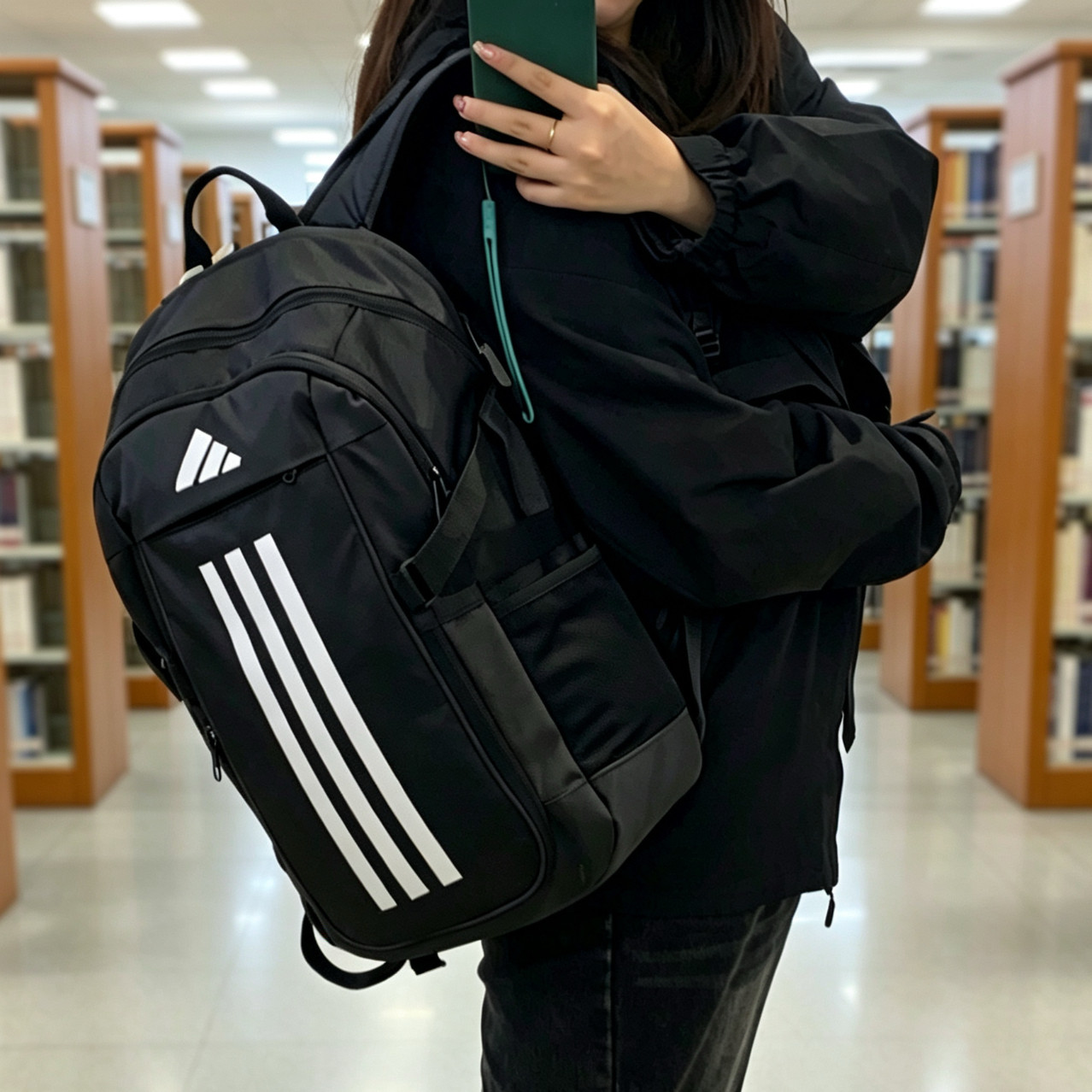 Adidas/阿迪达斯男女双肩包 2026新款户外运动背包大容量学生书包