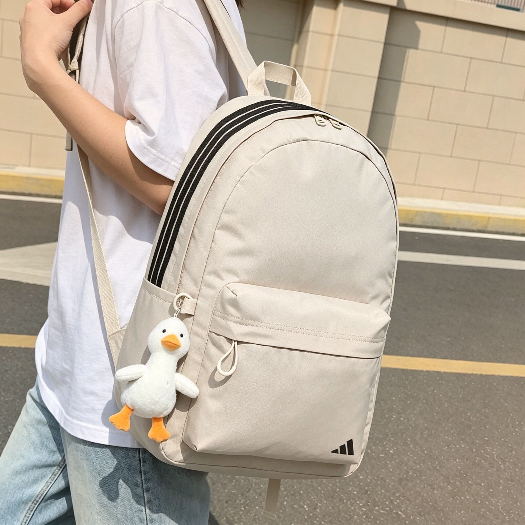 Adidas/阿迪达斯双肩背包男女包 26夏季新款学生书包百搭旅游包