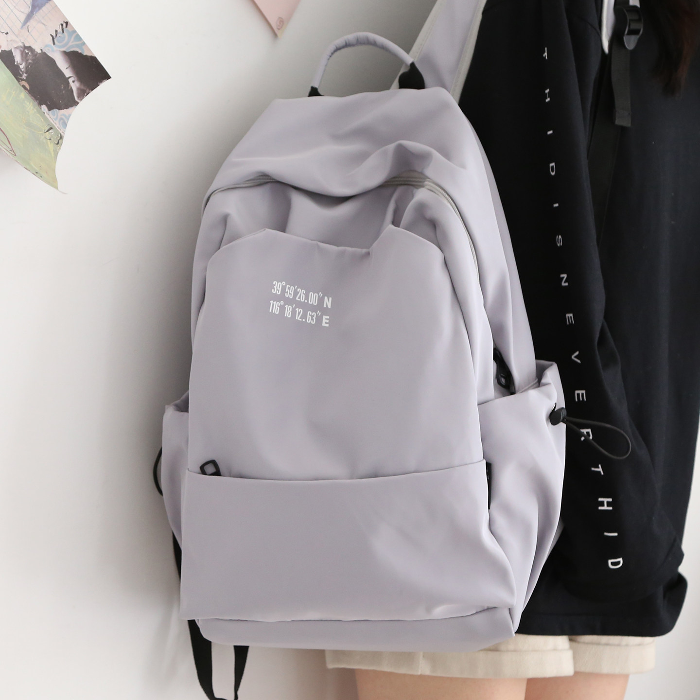 NR森系百搭大容量双肩包女书包女大学生登山包轻便旅游双肩背包,箱包皮具/热销女包/男包,双肩背包,淘宝优惠券,粉丝福利购,淘宝优惠卷