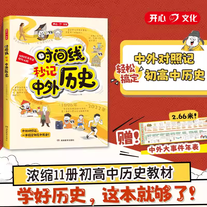 2025漫画时间线秒记中外历史