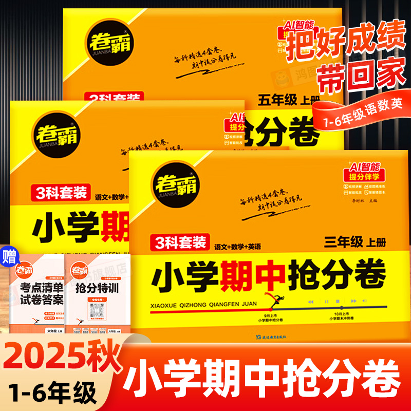 【高分推荐】小学期中抢分卷