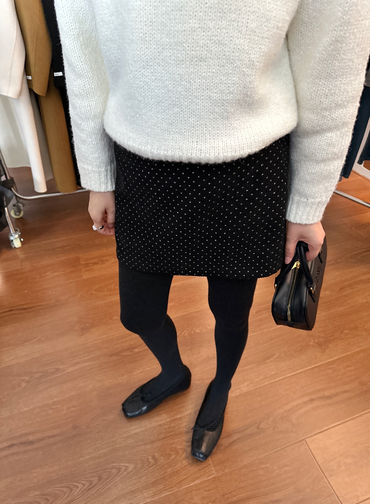 widelia2025秋冬韩版高腰显瘦印花灯芯绒A字包臀精致百搭半身裙女