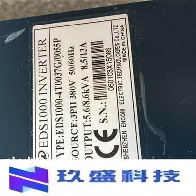 易能变频器 EDS1000 3.7KW 380V EDS1000-4T0037G/0055P 质量保证