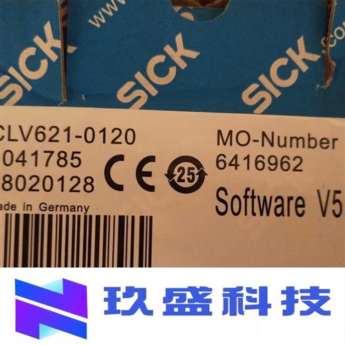 SICK西克全新条码扫描器CLV621-0120,订货号1041785