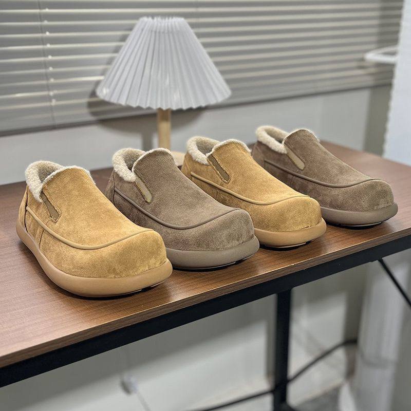 冬季加绒保暖一脚蹬雪地靴男全包勃肯鞋小土豆休闲乐福鞋加厚棉鞋,居家布艺,居家棉拖/棉鞋,淘宝优惠券,粉丝福利购,淘宝优惠卷