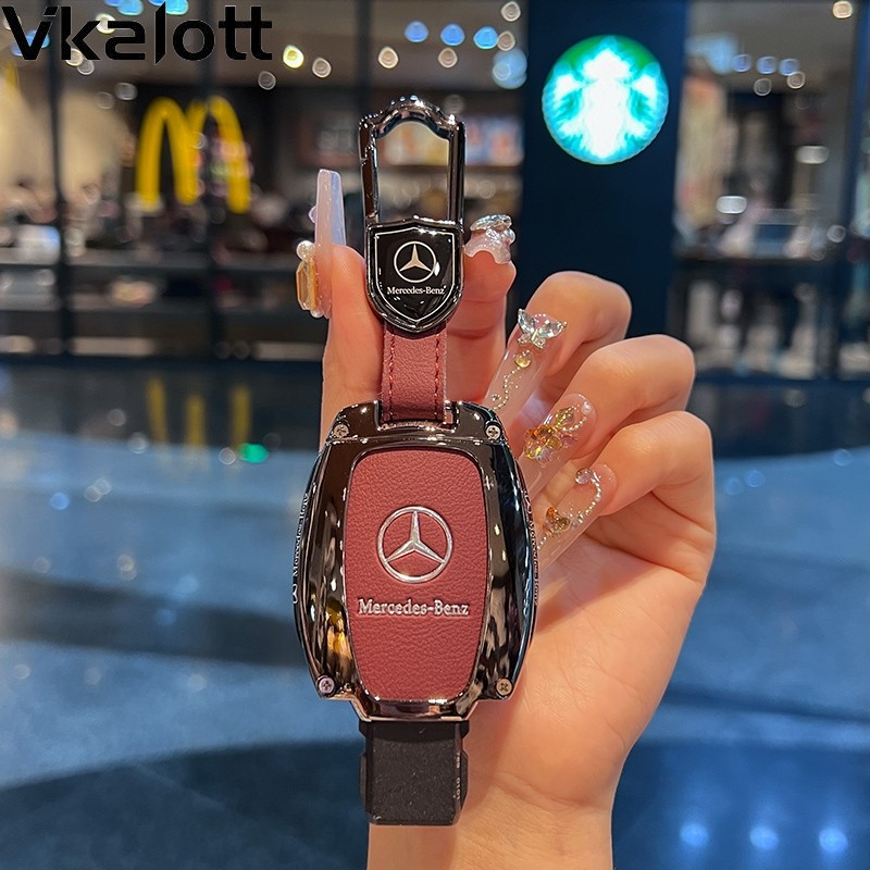 适用新款奔驰glc300l钥匙套2025c260l男e300l车c200l壳s级eqe扣皮