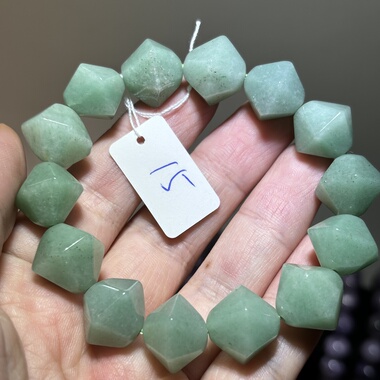 天然绿色手串东陵玉手链 一物一图