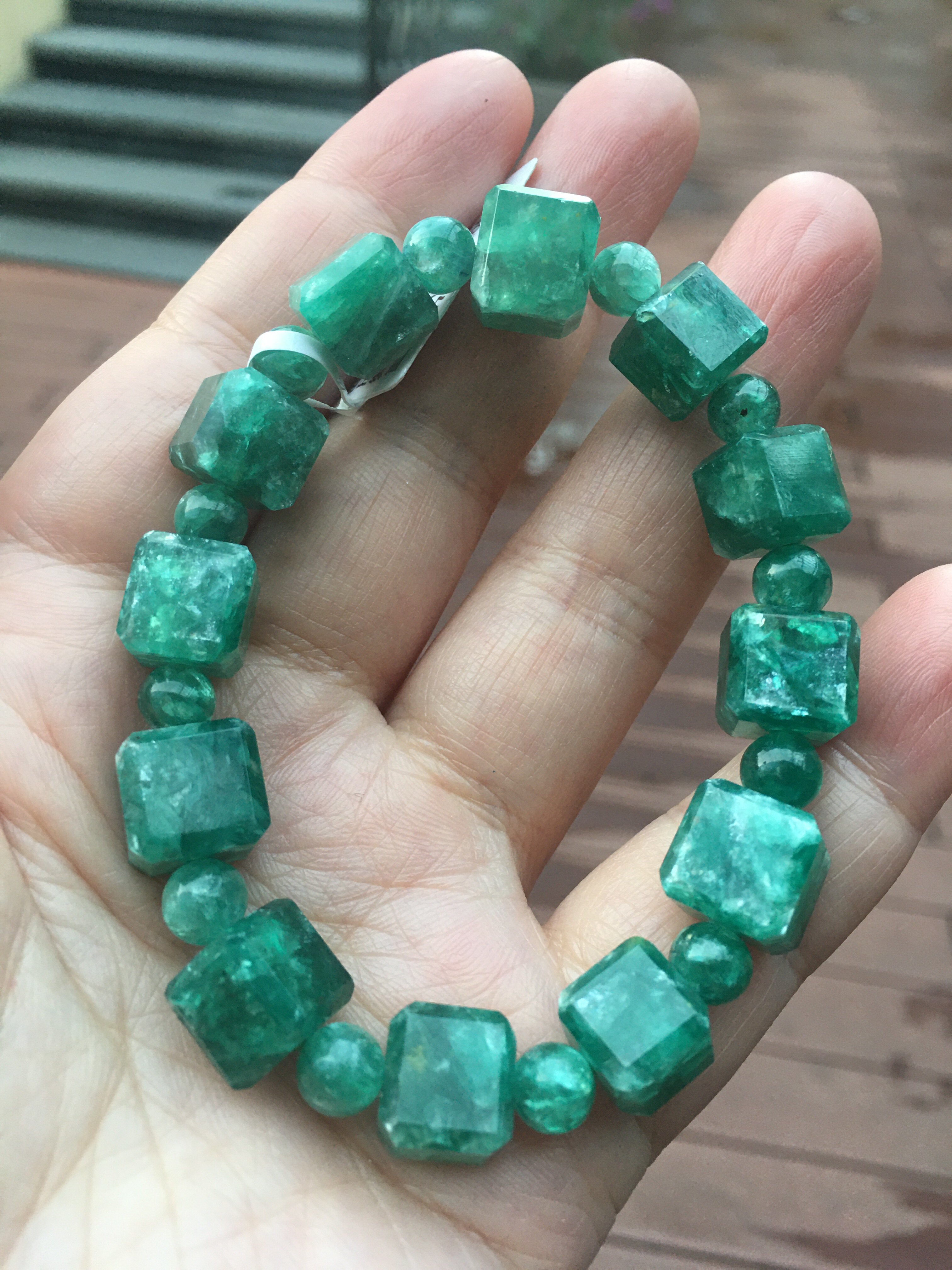 祖母晶超七青龙锂云母天然时尚手链男女款饰品直播链接单拍无效