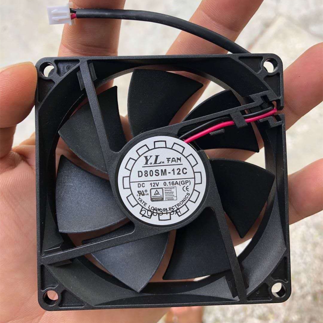 正品原装悦轮D80Sm-12C 12V 0.16A 8020 8CM 长城 电源 机箱 风扇