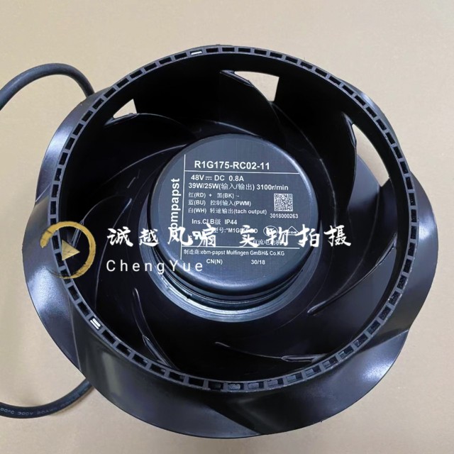 德国R1G175-RC02-11/A01 M1G055-BD 39/25W 48V 0.8A离心风机