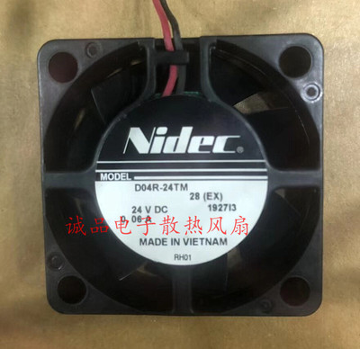 尼迪nidec D04R-24TM 4015 24V 0.06A 4CM 14B变频器风扇信号检测