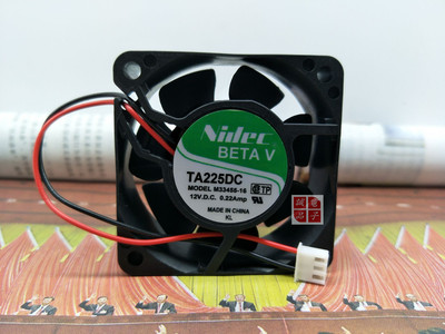 原装 日本NIDEC TA225DC M33455-16 12V 0.22A 6025 6CM 散热风扇