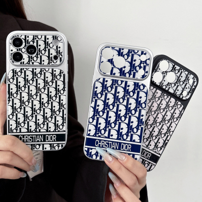 适用苹果17promax手机壳高端奢华满屏DR字母iPhone16保护套15防摔壳14promax网红小众女款欧美风13promax新款