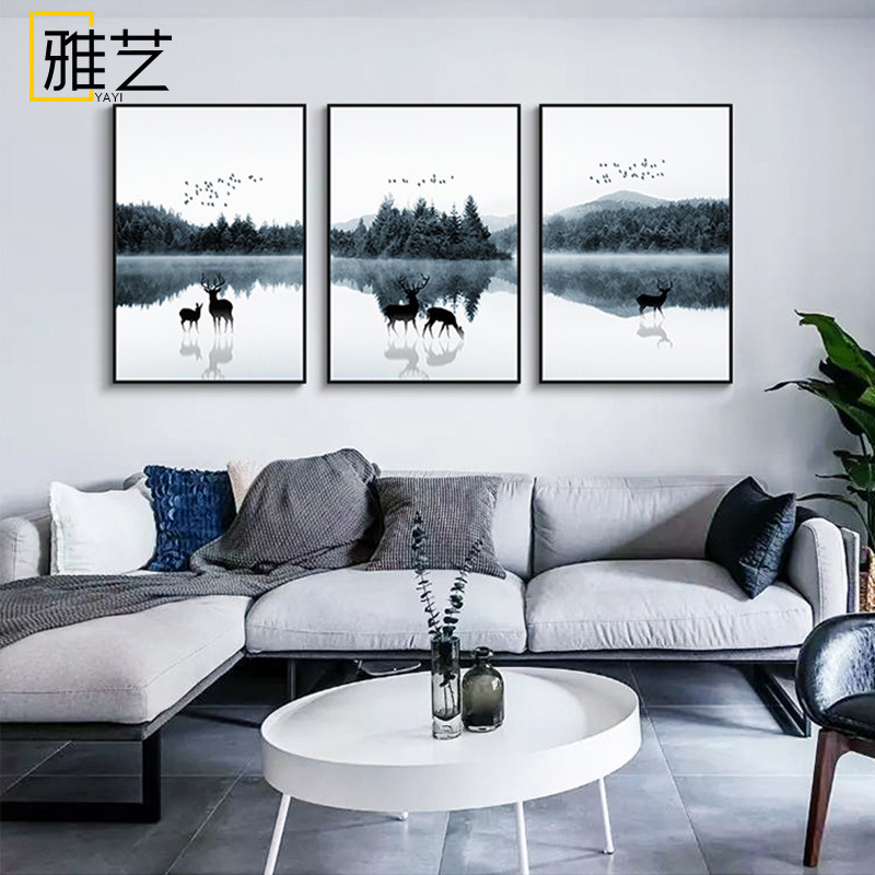 沙发背景墙卧室客厅装饰画