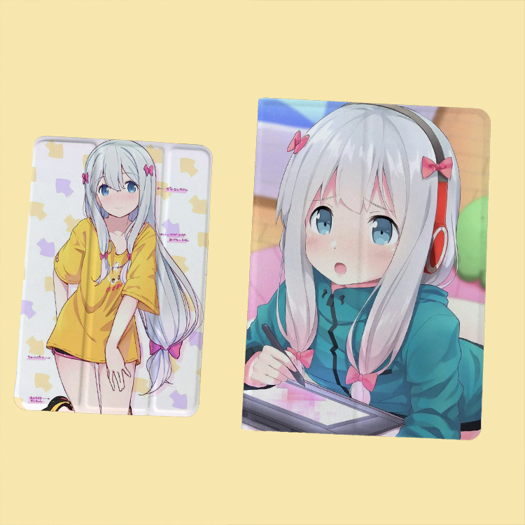 二次元适用于2021ipad10.2保护套9.7情色漫画老师air3mini6壳10.52022ipad10代10.9寸air4/5