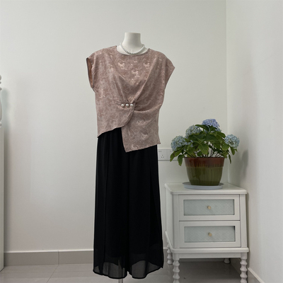 2025新款时尚减龄中老年女装套装