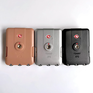 行李箱海关锁903行李箱海关密码锁铝框箱锁拉杆箱锁旅行箱扣锁