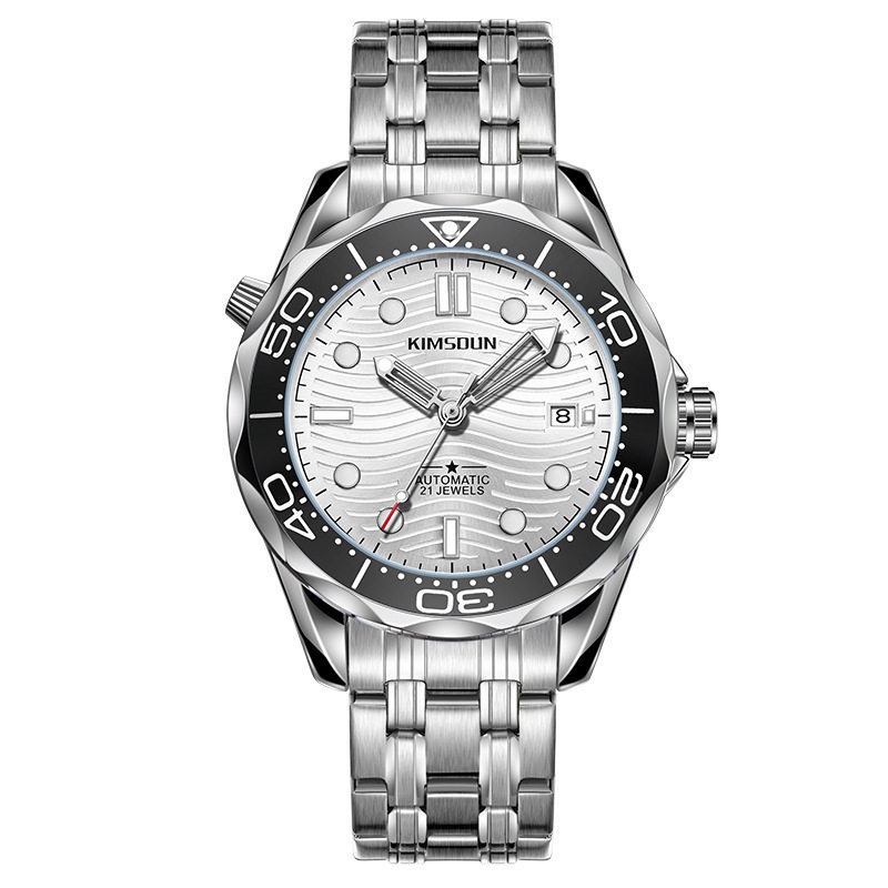 金诗顿海马系列高档腕表夜光防水运动手表男士全自动机械名表饰品