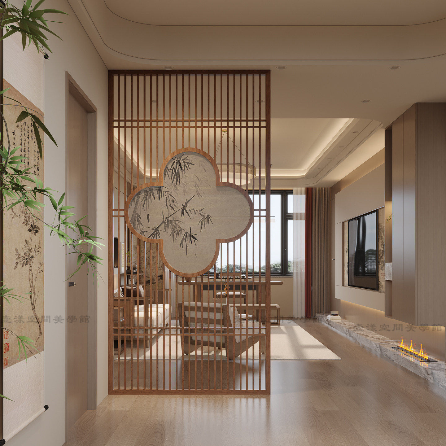 实木屏风宋代美学隔断客厅入户玄关正对门卧室中式梅花遮挡座屏,住宅家具,座屏,淘宝优惠券,粉丝福利购,淘宝优惠卷