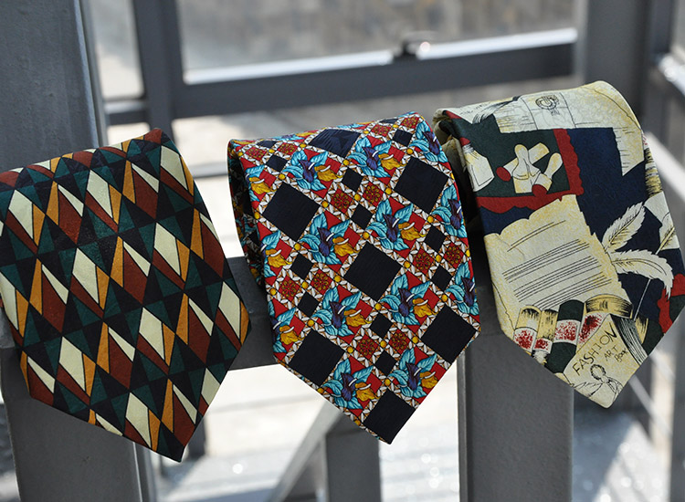 领带轻薄柔软10cm加宽