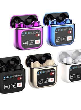 新款SE60智慧屏无线耳机TWS降噪ANC+ENC大屏幕商务耳机入耳式