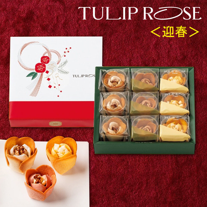 【现货顺丰发】日本零食TOKYO TULIP ROSE玫瑰卷新年送礼进口礼盒